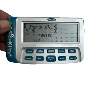 Radica Big Screen Blackjack 21 Handheld Electronic Travel Game - TESTED & WORKS - Picture 1 of 3