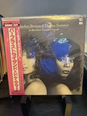 Barbra Streisand / Donna Summer - No More Tears (1979) - Japan Press - NM Cond Foto 1 de 4