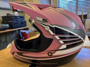 Motorcycle Helmet Thor MX SXT2 Snell M2000 DOT Approved Motocross Size S 56cm - Picture 1 of 8