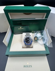 2025 Rolex GMT-Master II “Batgirl” 40mm Steel Watch 126710BLNR Jubilee NEW - Picture 1 of 10