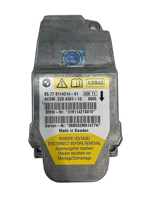 2006-2007 BMW 530I Xi 3.0L Diagnostic Control Module 65.77.9114214-01 OEM - Imagem 1 de 4