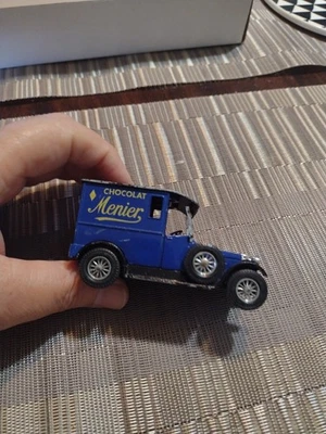 Modelos Matchbox de Antaño Y-5 1927 Talbot Van Menier Chocolat. B46 Foto 1 de 4