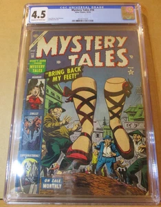 Mystery Tales #16 CGC 4.5 SEXY LOOSE LEGS 1953 Atlas Pre-Code Horror 4014111010 - Picture 1 of 5