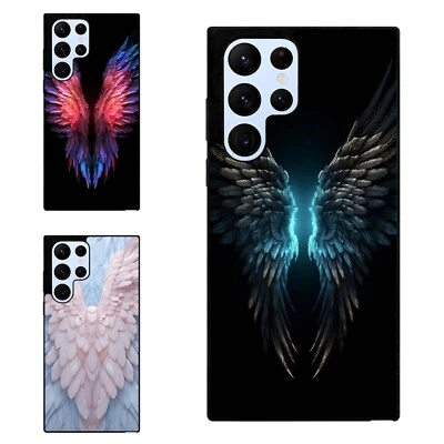 Funda Anti Arañazos Alas de Ángel Celestial Para iPhone SE4 16E 12 13 14 15 16 Pro Max Foto 1 de 4