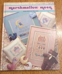 1985 MARSHMALLOW MOON Cross Stitch Designs-Darling Projects for the Home & Baby - Picture 1 of 2