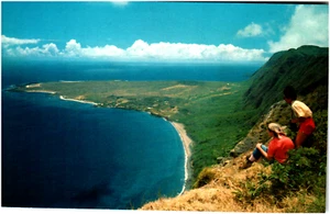 Postcard Kalaupapa Leper Colony Settlement Molokai, Hawaii - Picture 1 of 2