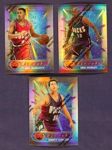 1994-95 Finest Refractors Milwaukee Bucks Team lot #14 Murdock 224 Mobley 271 - Picture 1 of 2