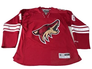 Vintage Rebook NHL Coyotes Shinnimin 16 Hockey Trikot Größe Large 4d - Bild 1 von 12