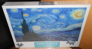 puzzle 1000 pièces VAN GOGH NUIT ETOILEE, neuf sous blister - Foto 1 di 1