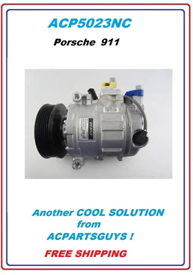 COMPRESOR DE AIRE ACONDICIONADO DENSO OEM para Porsche 911 447150-1630 447260-2263 DCP28016 Foto 1 de 4