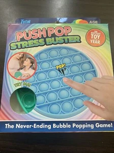 Push Pop Bubble Round Fidget Toy Tactile Sensory Toy Curbs Angst - Bild 1 von 1