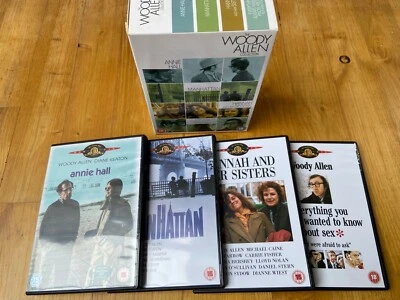Woody Allen Annie Hall Manhattan Hannah & Her Sisters Everything BOXED SET 4 DVD - Image 1 of 4
