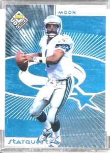 1998 Upper Deck UD Choice Starquest Warren Moon 1 Seattle Seahawks Calcio - Foto 1 di 8