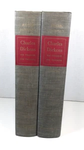 CHARLES DICKENS: HIS TRAGEDY AND TRIUMPH VOLUMES 1 & 2 By Edgar Johnson 1952/HC - Picture 1 of 7