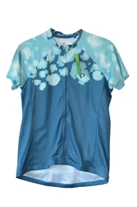 Pearl iZUMi klassisches Damen-Jersey Größe L Large Farbe ozeanblau Wolken neu mit Etikett $ 85,00 - Bild 1 von 5
