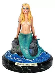 Doug Sneyd's Mermaid Statue by CS Moore Studios Limited Edition Handbemalt NEU - Bild 1 von 12
