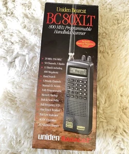 Uniden Bearcat BC80XLT Handheld Scanner Parts or Repair ONLY ! READ ! - Zdjęcie 1 z 7