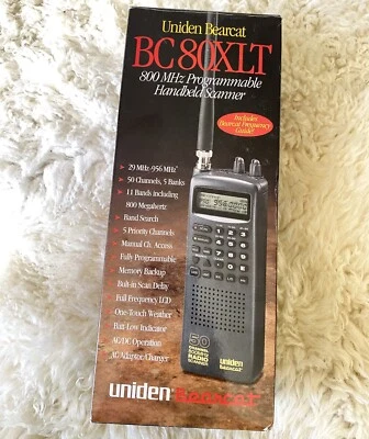 Uniden Bearcat BC80XLT Handheld Scanner Parts or Repair ONLY ! READ ! - Image 1 of 4