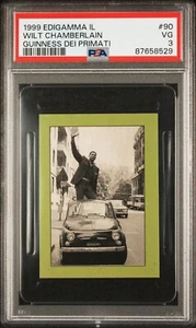 1999 EDIGAMMA IL GUINNESS DEI PRIMATI 90 WILT CHAMBERLAIN PSA 3 - Picture 1 of 2