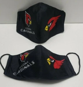 2 Pack Arizona CARDINALS, FACE MASK Adult, Washable, NFL - Picture 1 of 1