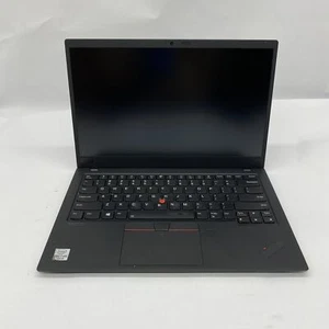 Lenovo ThinkPad X1 Carbon G8- i7-10510U 1.8GHz 16GB DDR4 128GB SSD-C-SEE PHOTO - Afbeelding 1 van 9