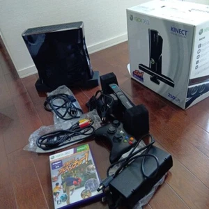 Microsoft Xbox 360 250gb Console +Kinect +soft6set (Japan) without a controller - Afbeelding 1 van 10