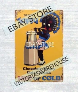 Beverage Topsy Chocolate Honey Dairy drink metal tin sign classic reproductions - Picture 1 of 4