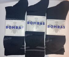 Bombas 3 pairs Men's o women -  bee better Marl calf Socks Size Large 👍