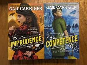 Imprudence & Competence Book Two & Three of The Custard Protocol Gail Carriger - Picture 1 of 3