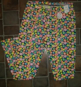NEW NWT GIrls size 2XL 18 bright floral daisy print leggings pant Wonder Nation - Picture 1 of 2
