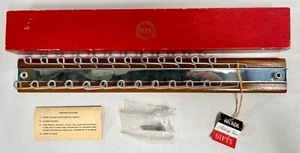 Vtg UNUSED Hickok Wall Mounted Rack Tie Necklace Hanger Closet Organizer (A5) - Picture 1 of 10