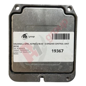 VAUXHALL OPEL ASTRA G 98-06 1.8 ENGINE CONTROL UNIT (ECU) 90560476 - Picture 1 of 9