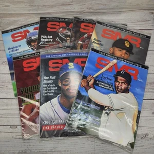 Lot of 7 SMR Magazines Sealed 2021 Russell Wilson Ken Griffey Jr Jackie Robinson - Picture 1 of 3