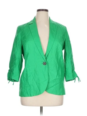 Blazer verde para mujer Coldwater Creek 14 Foto 1 de 4
