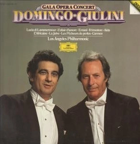 253200910 Placido Domingo / Carlo Maria Giulini Gala Oper Konzert LP Vinyl - Bild 1 von 1
