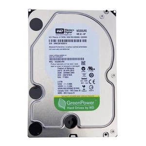 Western Digital WD 2TB WD20EURX-64HYZY0 3.5" SATA 5400 RPM AV-GP for Desktop - Afbeelding 1 van 3