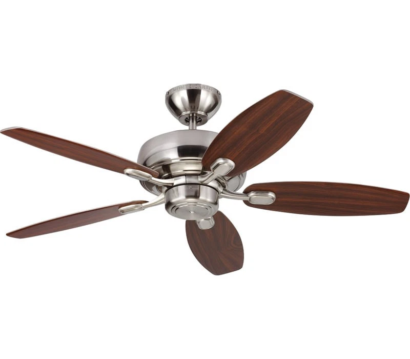 Generation Lighting Centro Max II 44" Convertible Ceiling Fan, Brushed Steel - Image 1 of 1