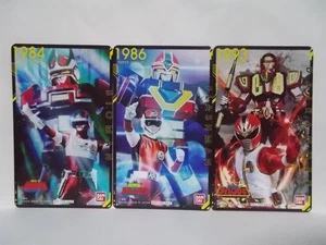 Super Sentai 50th anniversary			Sheet	Toys R Us	Limited Bioman　Flashman　Dairange - Picture 1 of 33