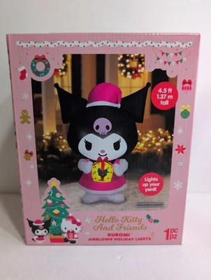 Надувной рождественский двор Hello Kitty And Friends KUROMI 4,5 дюйма - Изображение 1 из 4