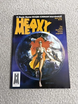 Vintage Heavy Metal Magazine #85 April 1984 - Image 1 of 2