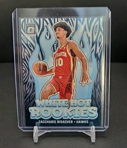 2024-25 Panini Donruss Optic Zaccharie Risacher White Hot Rookies (RC) #4 - Picture 1 of 7