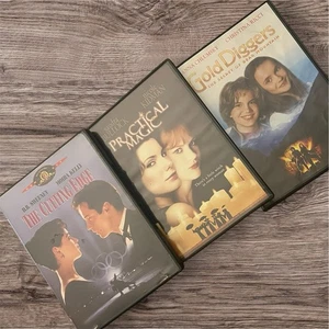 90’s DVDs - Cutting Edge (1992), Gold Diggers (1995) & Practical Magic (1998) - Picture 1 of 1