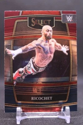 Ricochet #26 2022 Panini Select WWE Red and Blue - Image 1 of 2