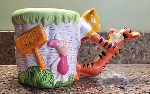 Taza de café Winnie The Pooh cerámica 3D Disney Tigger Piglet Aplause - Imagen 1 de 8