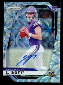 2024 Panini Prizm 400 J.J. McCarthy Choice /100 Vikings Signed Rookie Autograph - Bild 1 von 2
