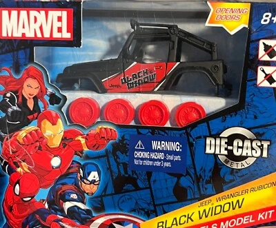 Marvel  4x4 Rebels Model Kit BLACK WIDOW - Image 1 of 3