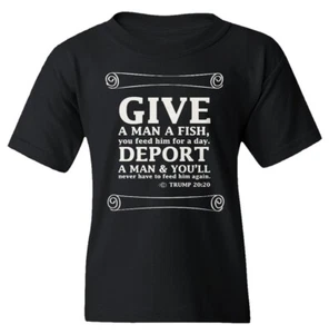 Trump 20:20 Keep America Great Meme Sarcastic Funny Youth Unisex T-shirt - Picture 1 of 3