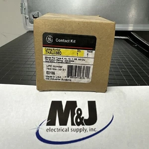 General Electric THAUX66D (New) 4&600A Auxiliary Contact Kit, DPDT - Picture 1 of 6