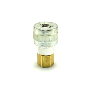 Schrader - Trist Lock attacco rapido attacco tubo aria raccordi connettore 1/4 spina NPT - Foto 1 di 4