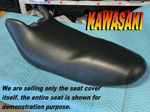 Kawasaki Ultra 130 & 150 NEW SEAT COVER. 1999-05 130DI DI jet ski black 874B - Picture 1 of 4